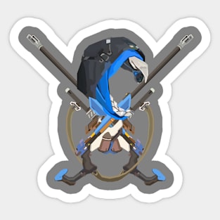 Ana's Fire Power Sticker